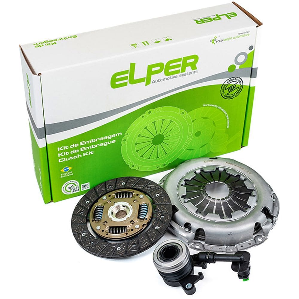 Kit De Embreagem Logan 1.6 16V 2017 A 2021 / Sandero 1.6 16V 2017 A 2024 - Elper 90361