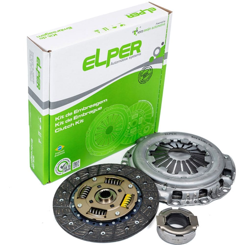 Kit De Embreagem Rely Pickup 1.0 16V 2012 A 2018 / Rely Van 1.0 16V 2013 A 2014 - Elper 80421