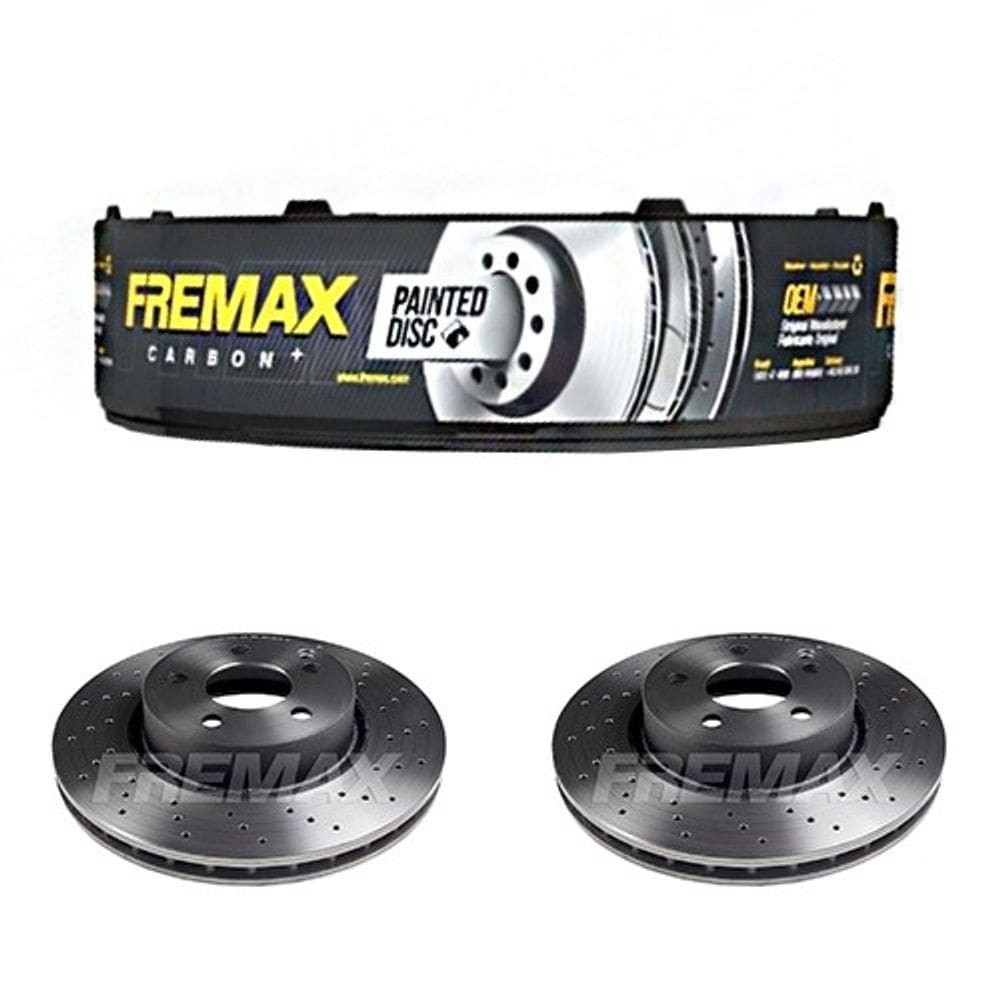 Par Disco De Freio Dianteiro Slclass Sl350 2008 A 2011 - Fremax Bd0417