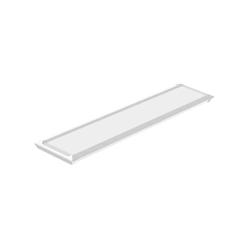 Luminária Led Taschibra TL Slim 15 de Sobrepor 40W Bivolt 3000K Luz Amarela Branco