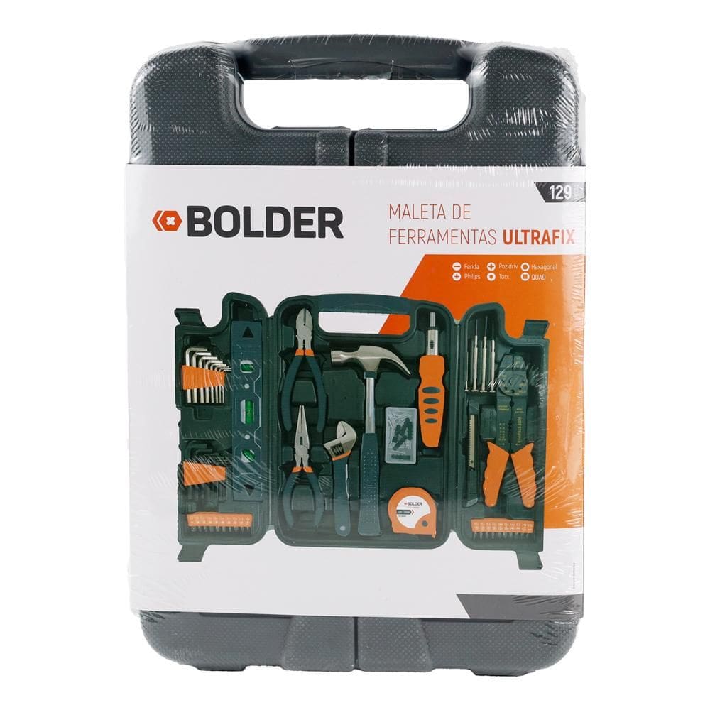 Maleta de Ferramentas 129 Peças Ultrafix Bolder