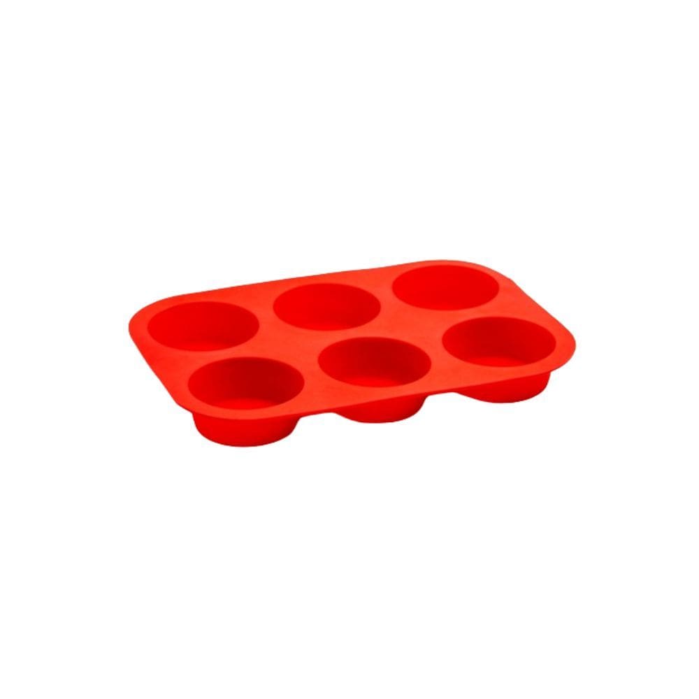 Forma Muffin Silicone Flexível Fácil Desenformar Cupcakes