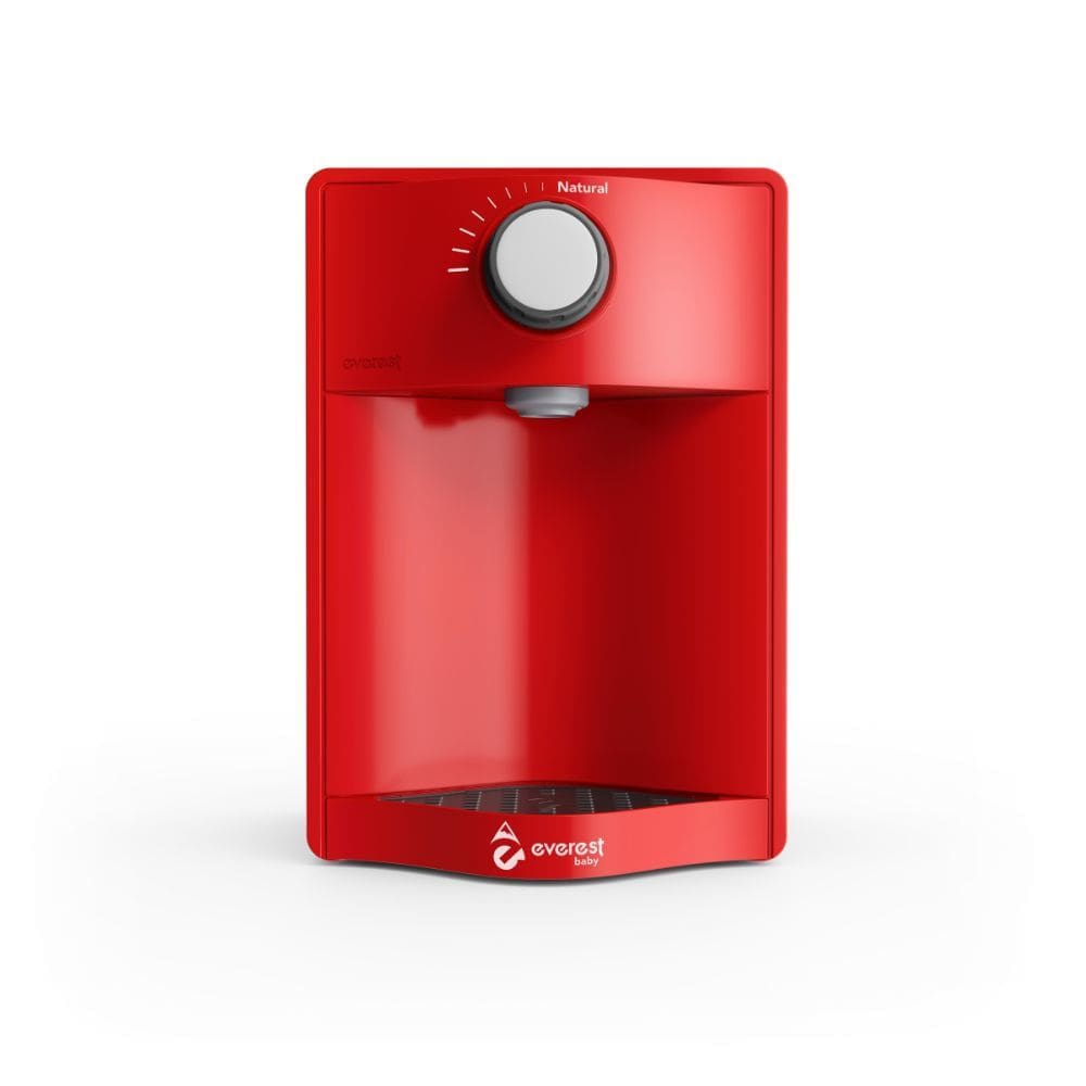 Purificador de Água Sem Refrigeração Everest Baby Cereja