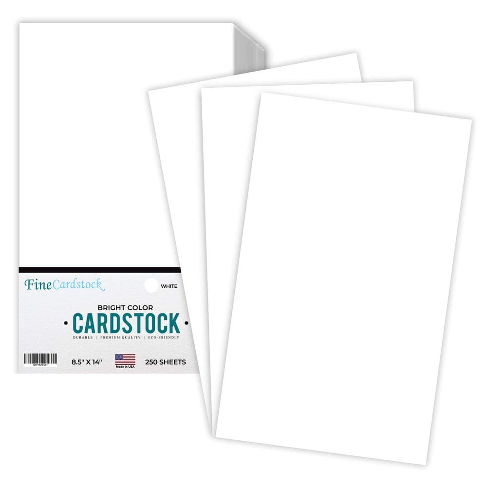 Papel de cartão S, impressão superfina, 250 folhas, 65 libras