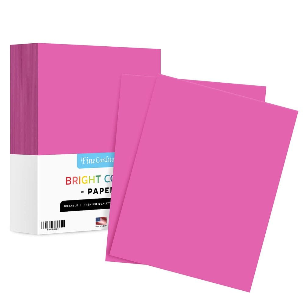 Papel colorido S Impressão superfina 8,5x11 24 lb 500 folhas