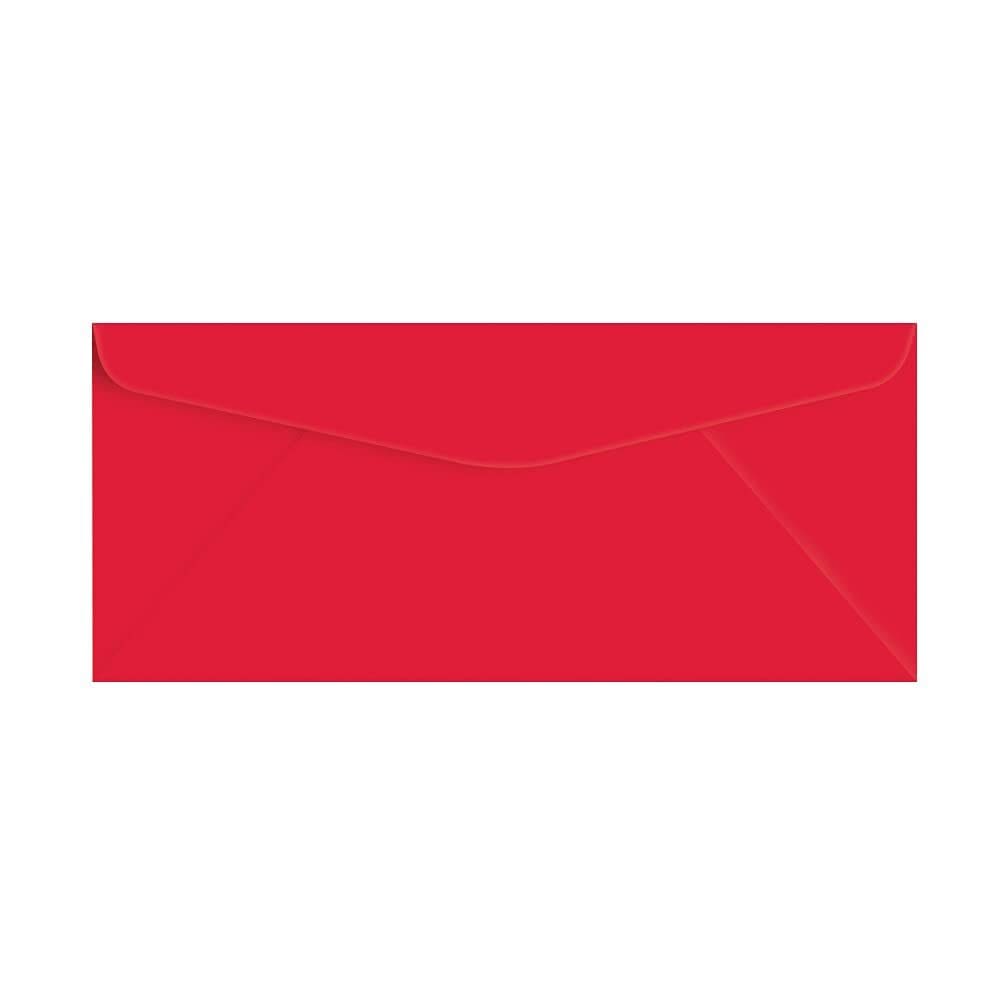 Envelopes S Superfine Printing Red #10 4,125 x 9,5 polegadas, pacote com 50