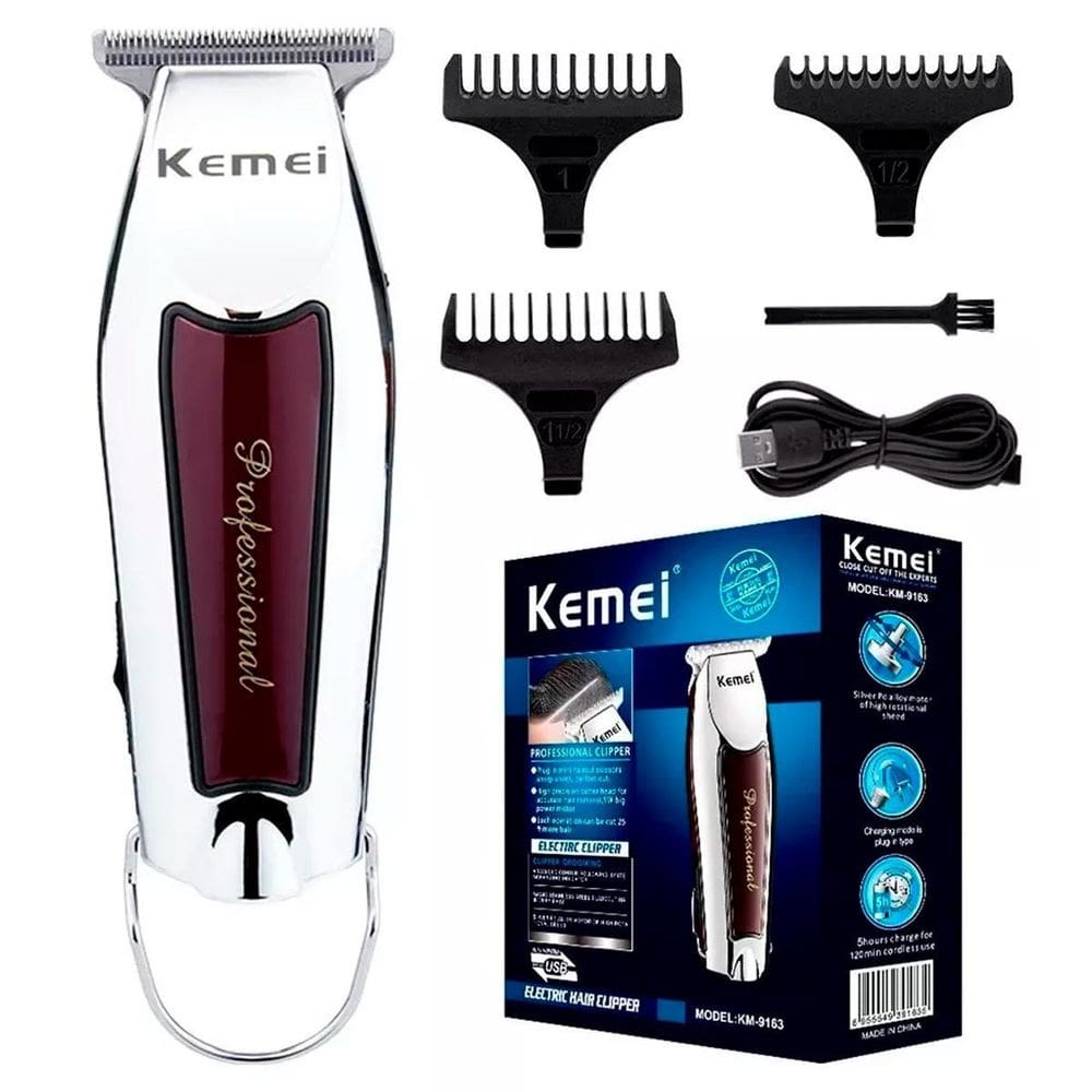 Kemei Para Barba E Pezinho De Alta Precisão