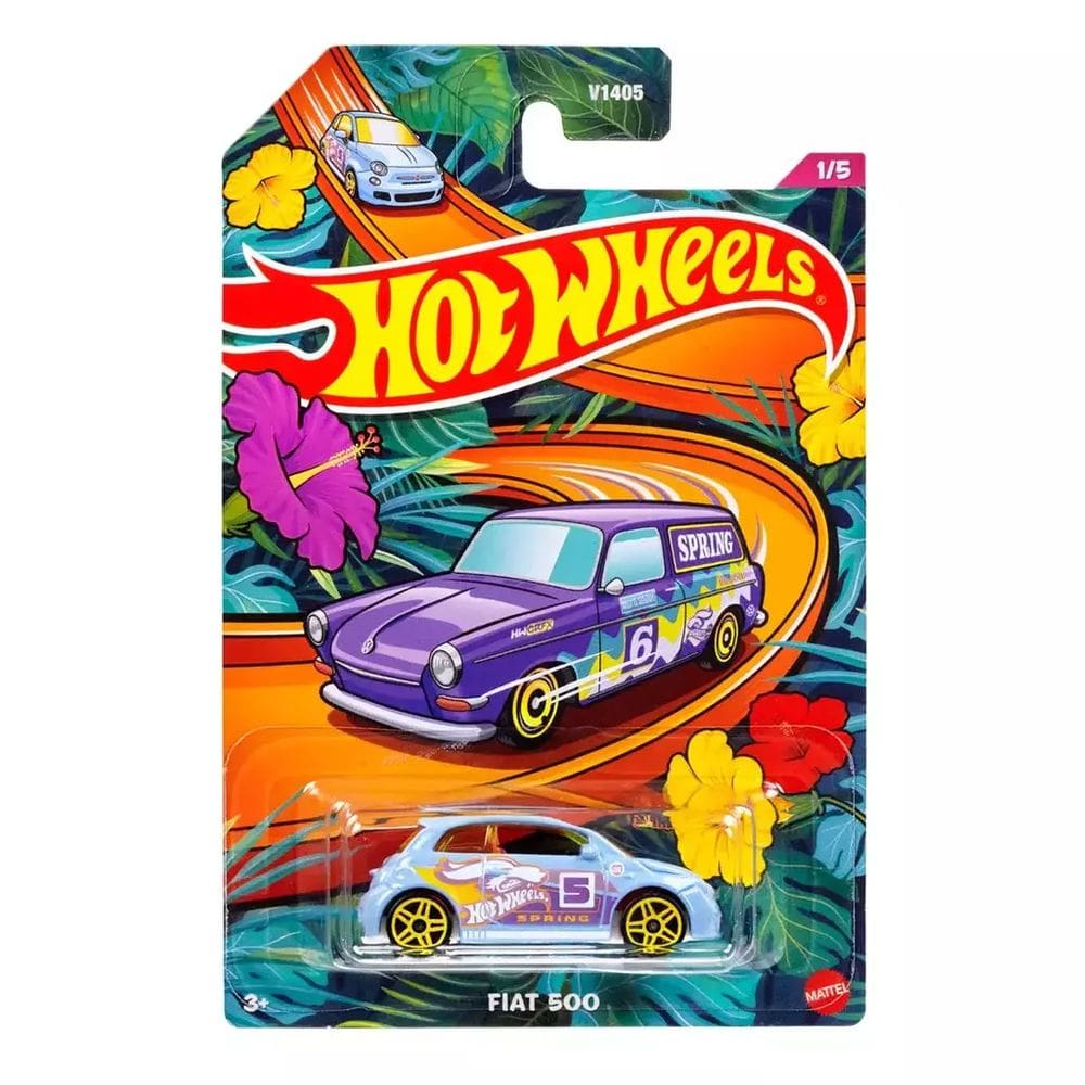 Miniatura Hot Wheels Spring 1/5 Fiat 500 HVX20 (3572)