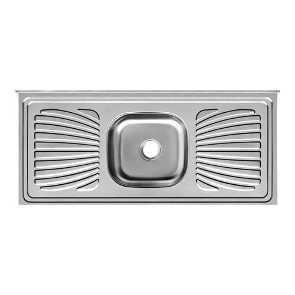 Pia de Aço Forminox Inox Concretada 1,20 Sem furo AISI-430
