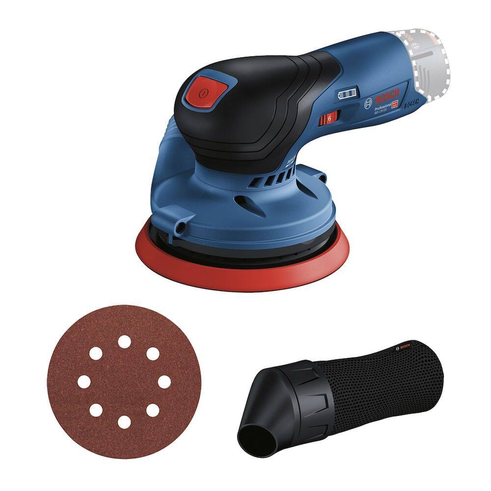 Lixadeira roto orbital a bateria Bosch GEX 12V-125 Brushless SB