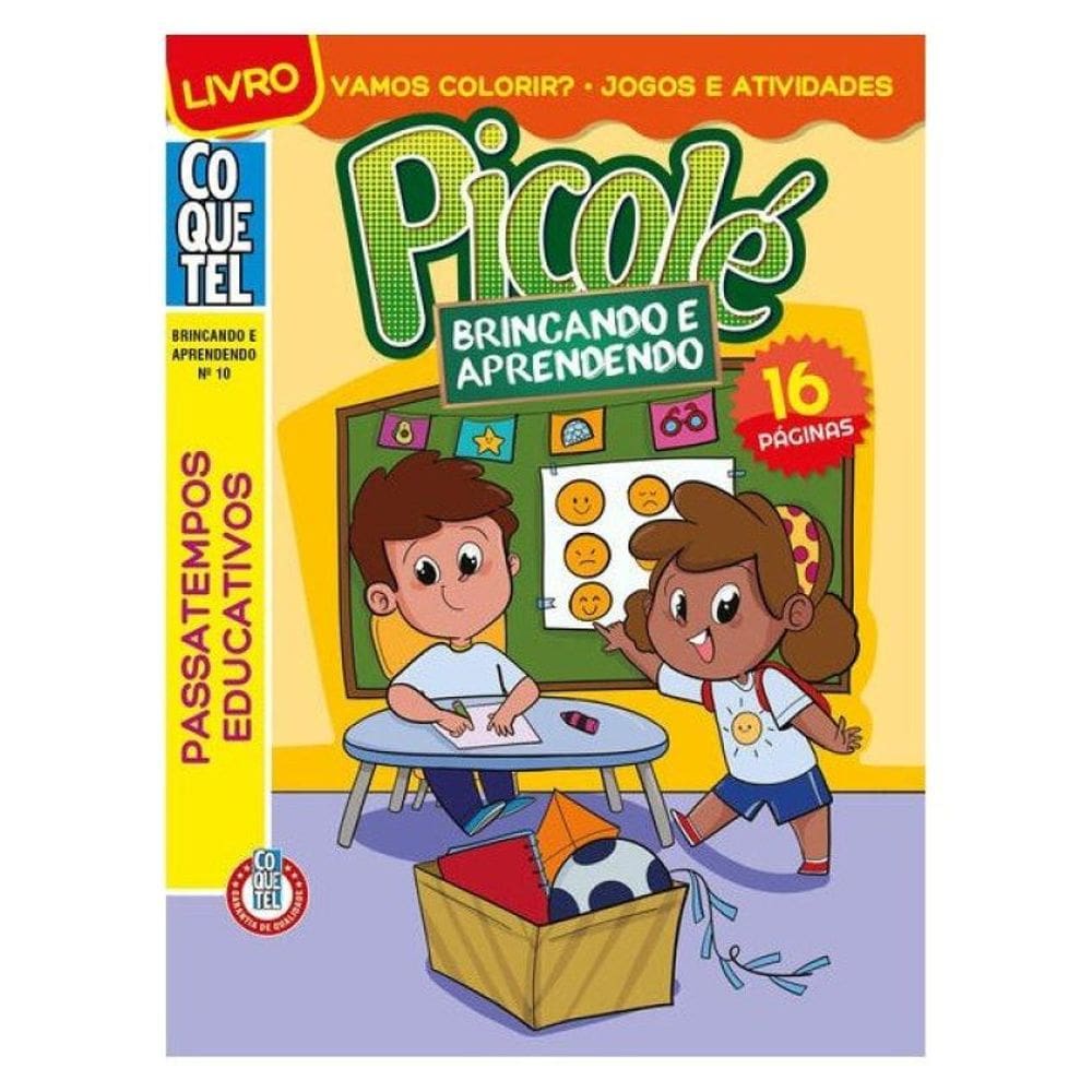 Livro Coquetel Brincando Aprendendo 10
