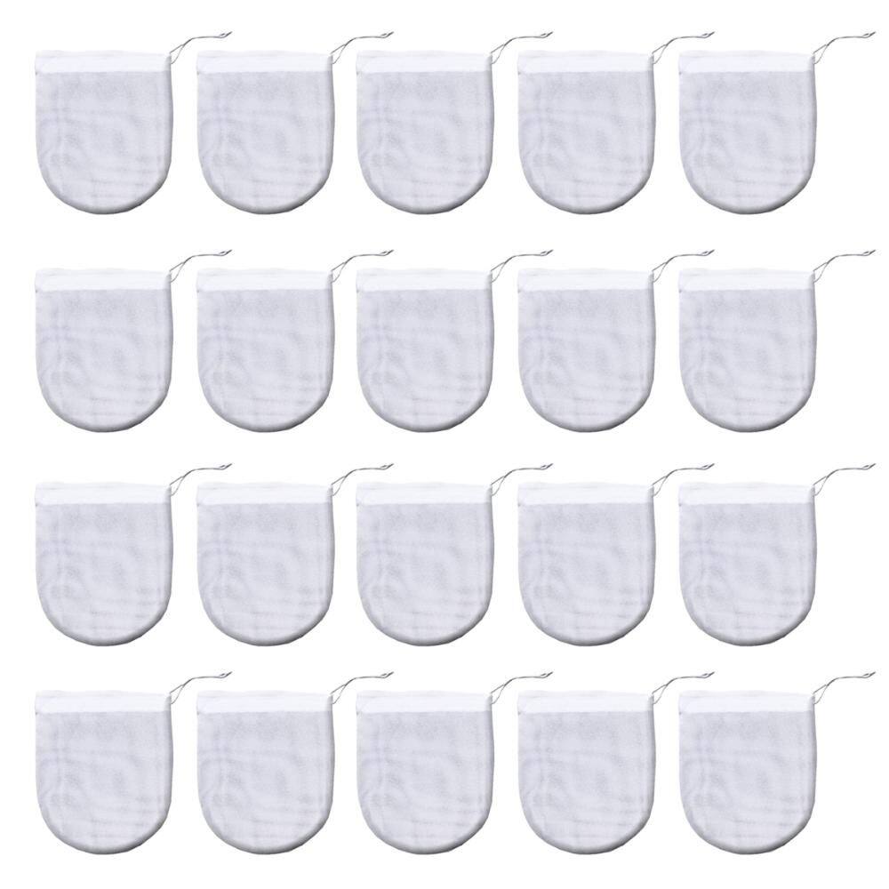 Kit 20 Unidades Filtros para Bomba de Chimarrão Nylon com Cordão para Amarrar Bortonaggio