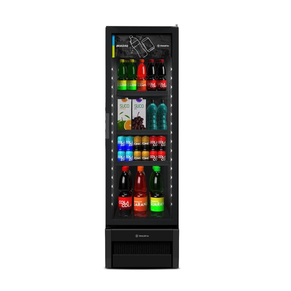 Refrigerador Expositor Vertical Metalfrio 343 Litros com Porta de Vidro e LED 127V - VB28RH