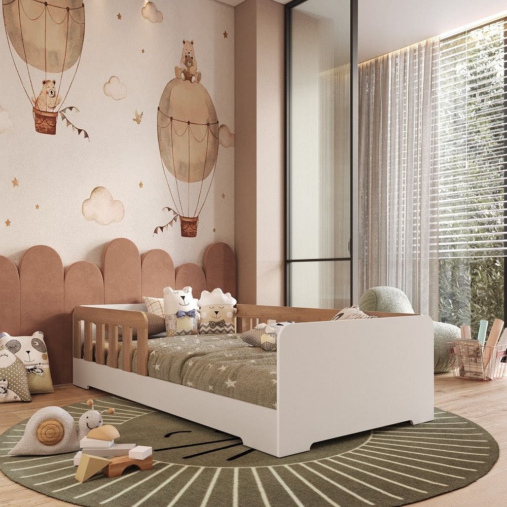 Cama Infantil Montessoriana em MDF Tony Mobikasa