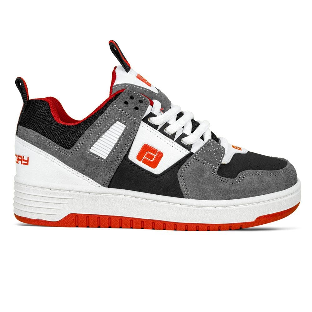 Tênis Freeday Ghetto Unissex | Cinza Vermelho