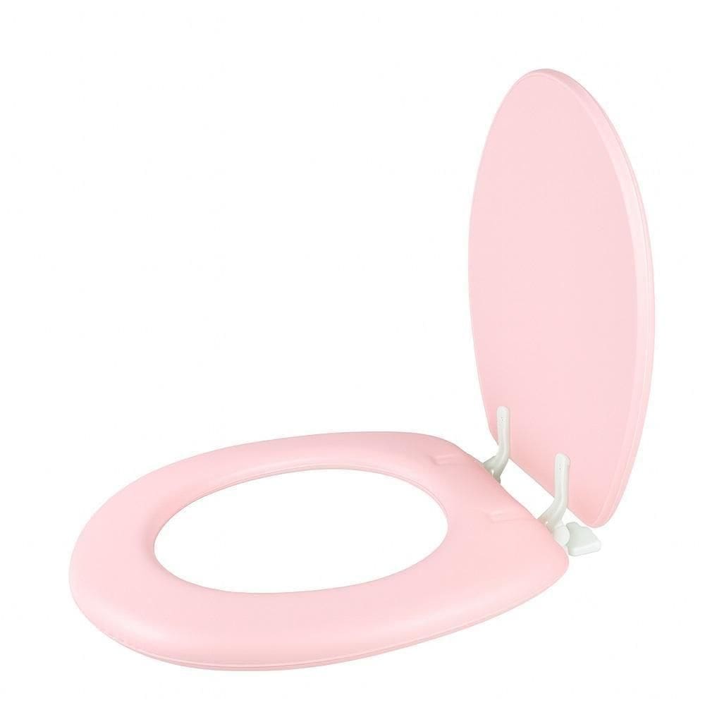 Assento Tampa De Vaso Sanitario Universal Almofadado Confortavel Macio Para Banheiro Privada Meninas Studio Rosa