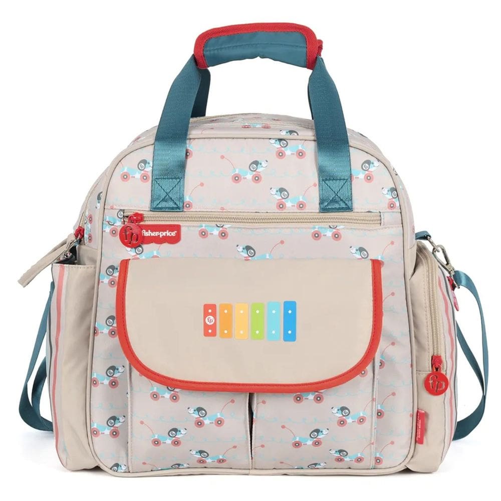 Bolsa Sacola Bebê Maternidade Fisher Price Trocador Portátil