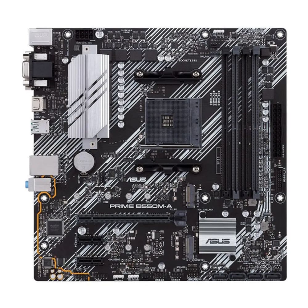 Placa-mãe Asus Prime B550m-a Amd Am4 Ddr4 90mb14i0-m0eay0