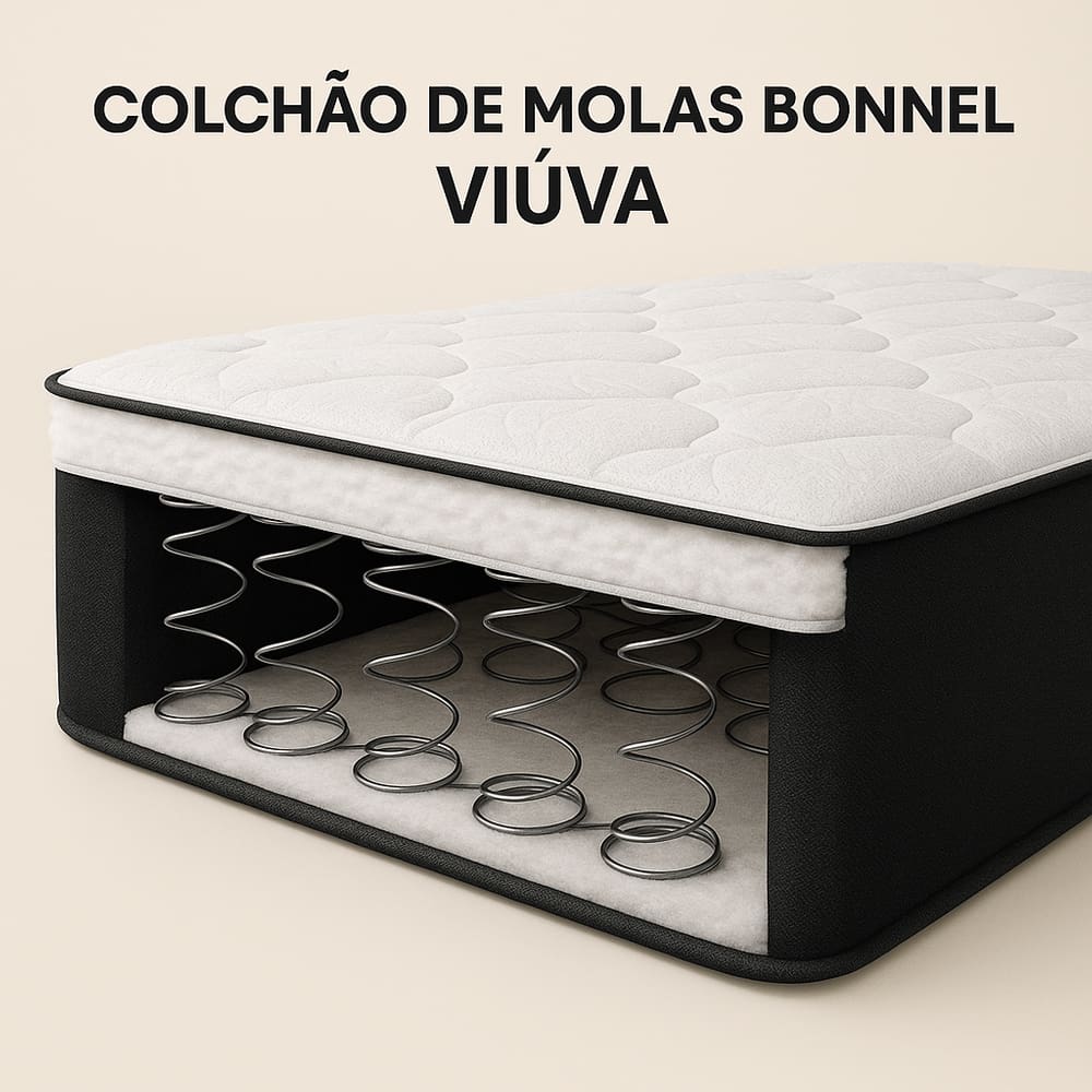 Colchão Viúva  Molas Bonnel 20x128x188