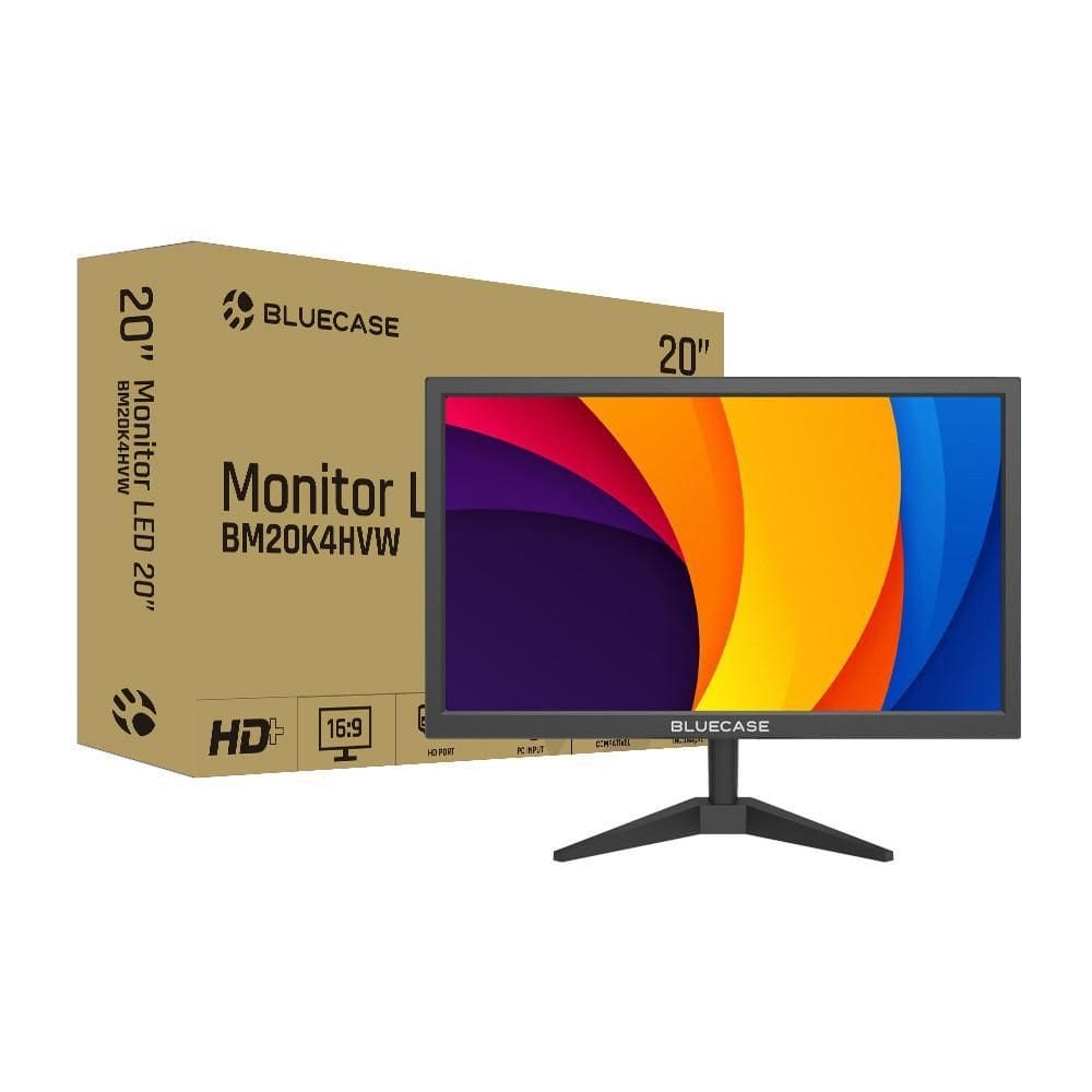 Monitor 20 Led Bluecase 75Hz Wide 1600X900 Hdmi/Vga/Vesa