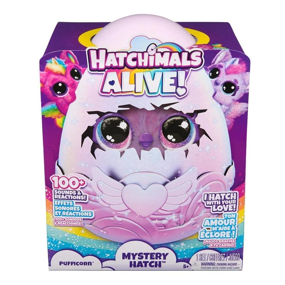 Hatchimals Surpresa Pufficórnio - Hatchimals Alive 004005