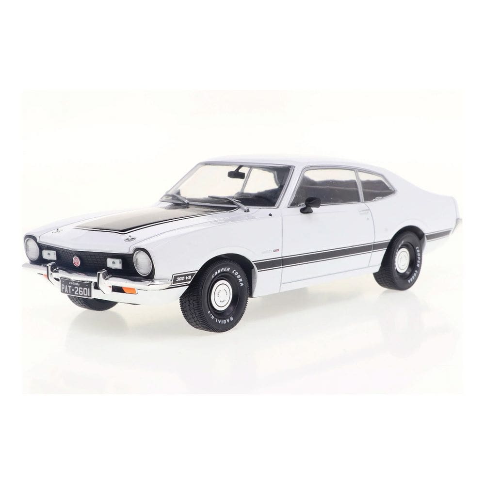 Miniatura Ford Maverick GT 1974 Escala 1/24 Metal Detalhado