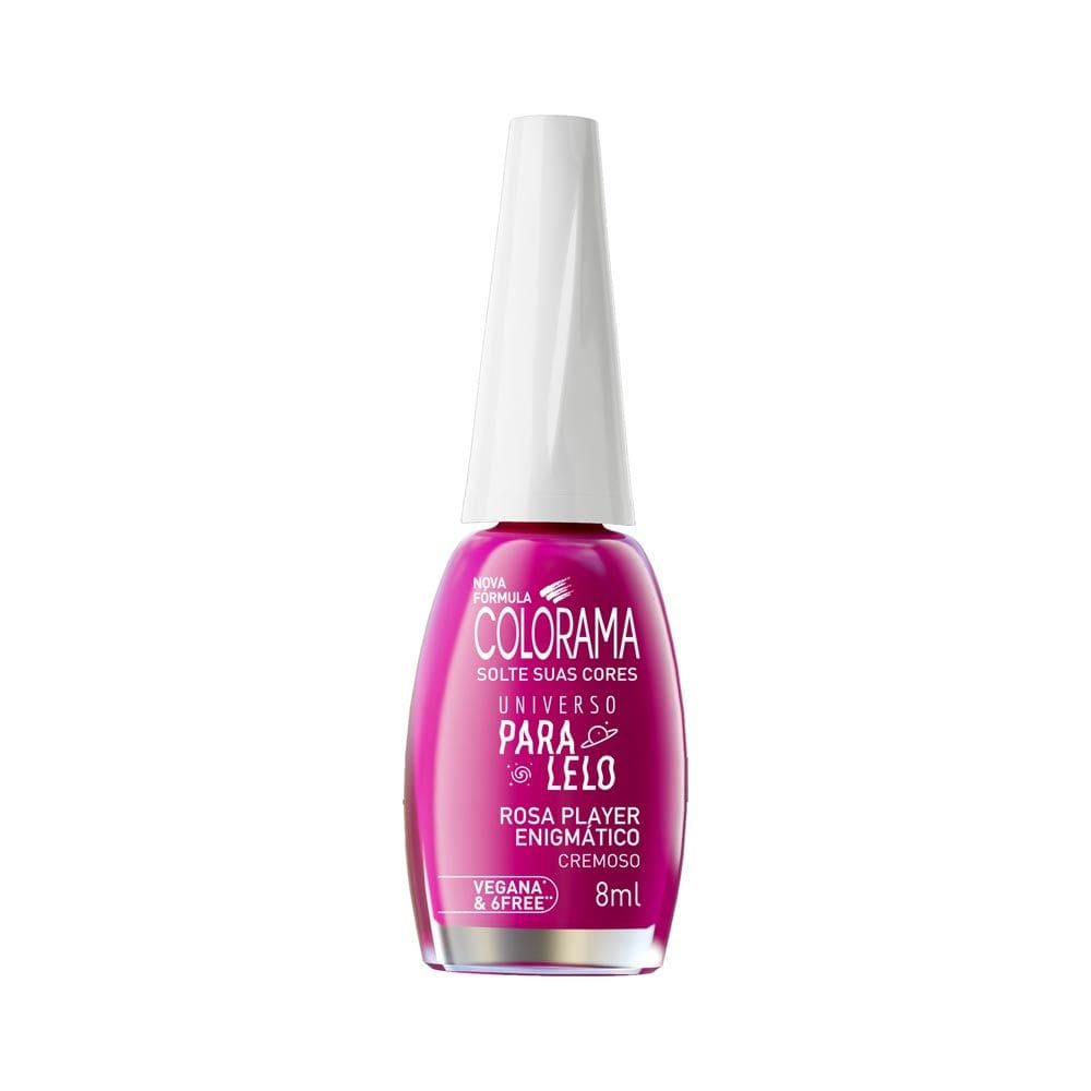 Esmalte Colorama Rosa Player Enigmático Cremoso 8ml
