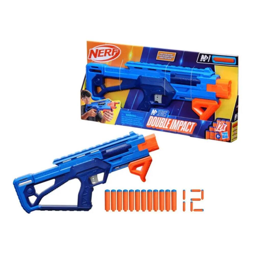 Lançador Nerf Double Impact N Series - Hasbro