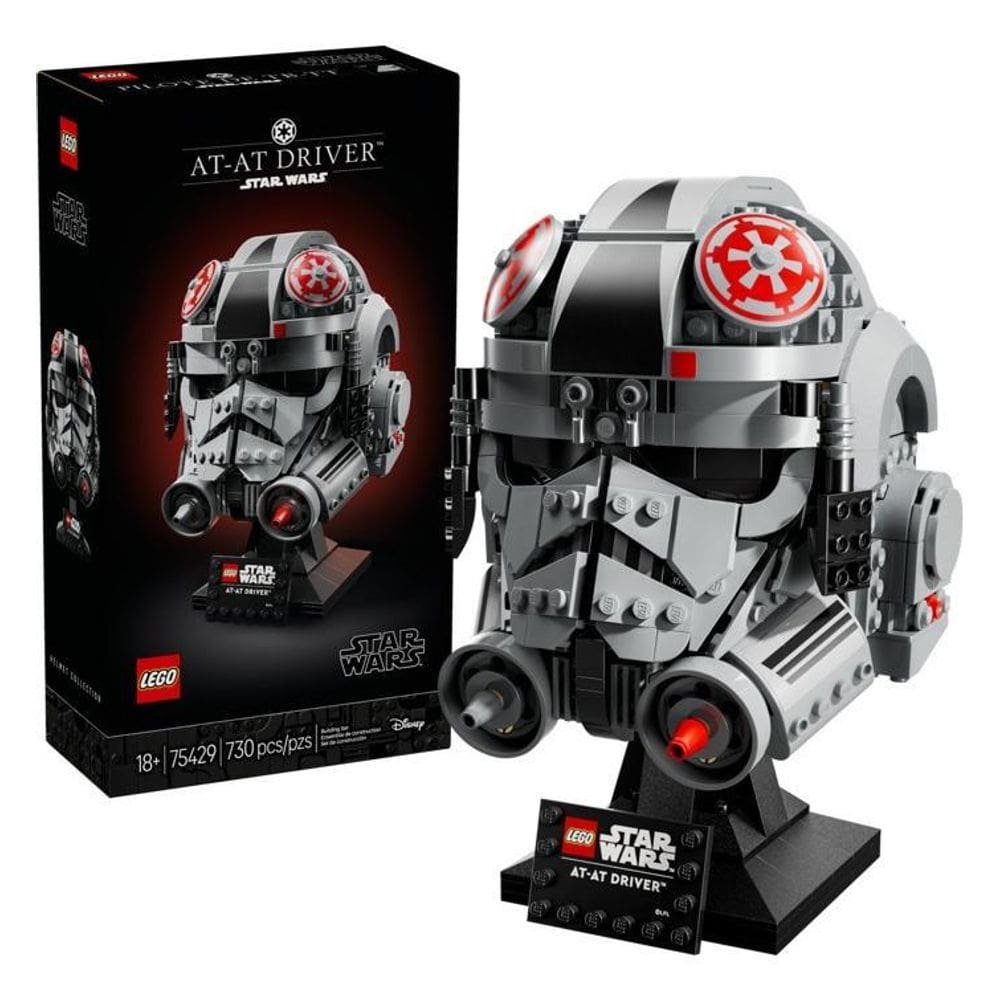 Capacete De Motorista Star Wars At-At Lego 75429