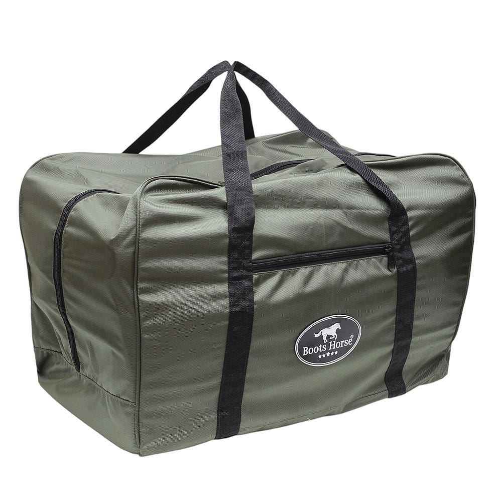 Bolsa Sela Nylon Verde Militar Boots Horse 38154
