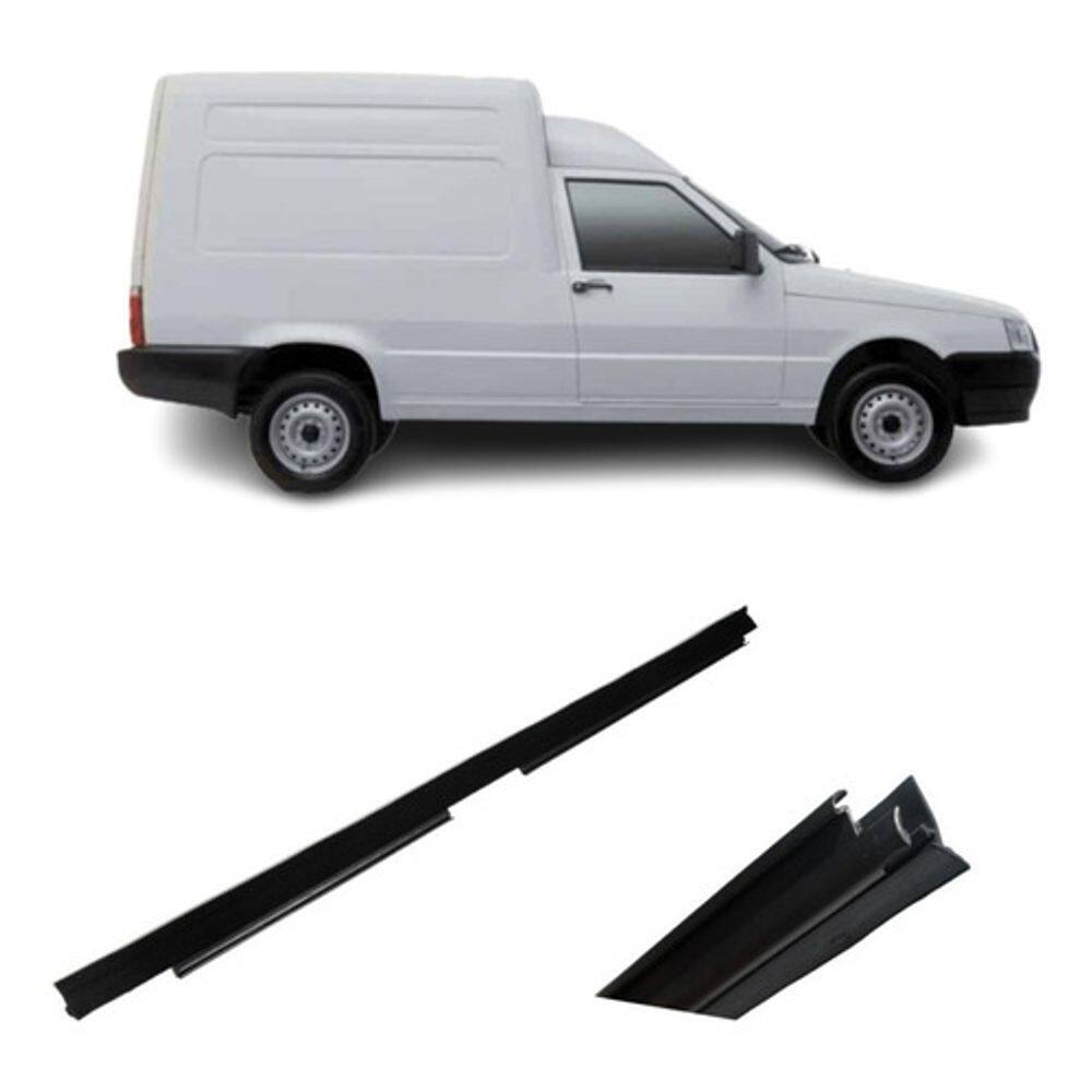 Pestana Interna Borracha Vidro Lado Esquerdo Fiorino 83 A 13