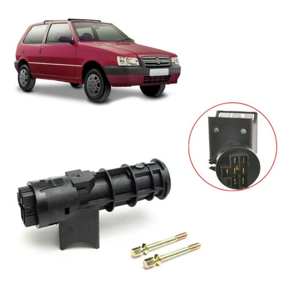 Trava Direção Com Elétrica S/ Cilindro Fiorino Uno 04 A 07