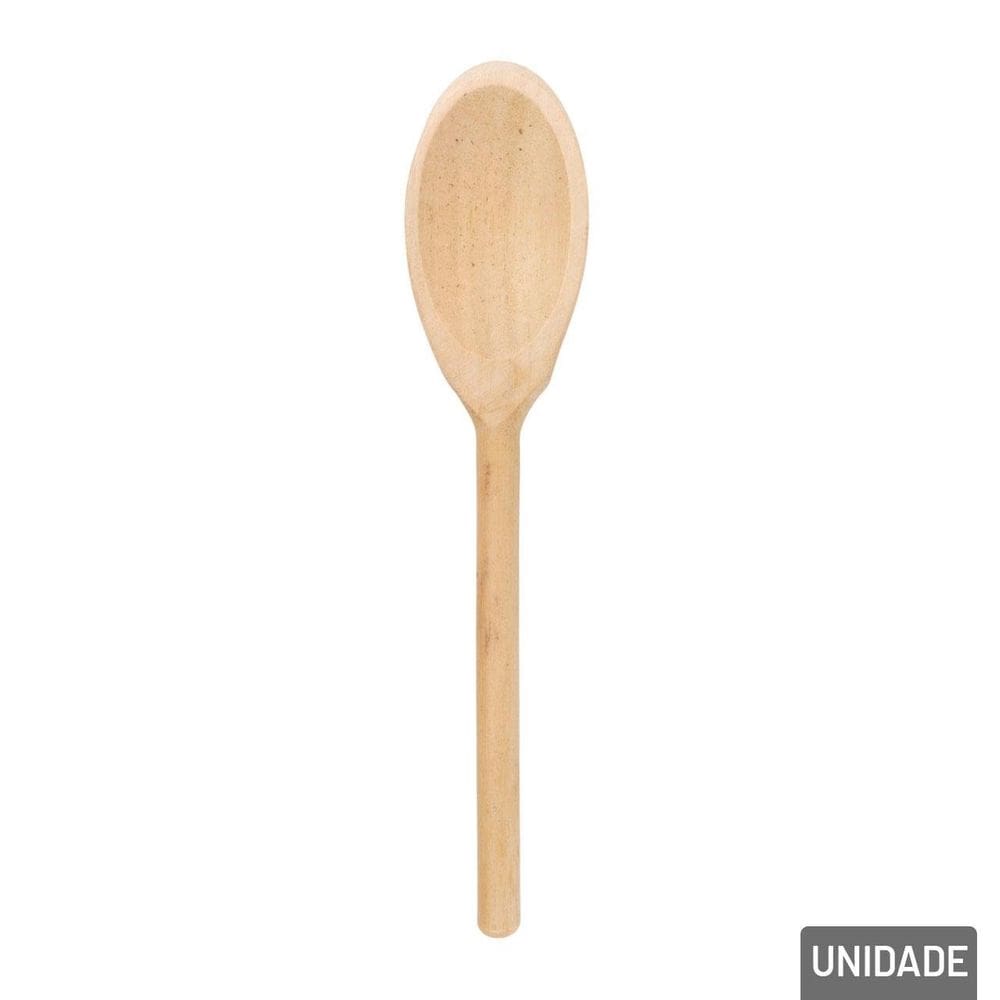 Colher de Bambu Multiuso 24cm - Tudo em Caixa