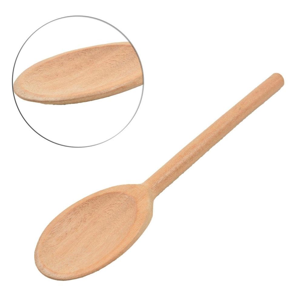 Colher Multiuso de Madeira 26cm - Tudo em Caixa