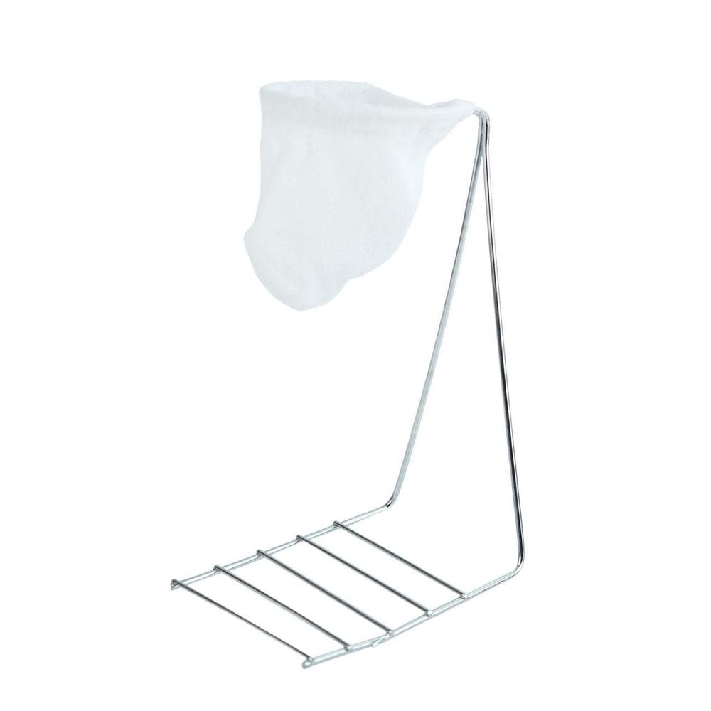 Coador de Café Pano 21cm com Suporte Metal - Tudo em Caixa