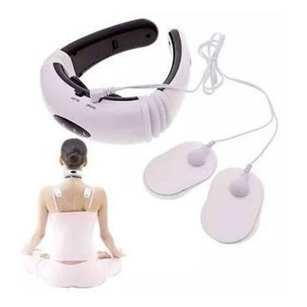 Massageador Eletrico Terapia Vertebra Cervical Do Pescoço