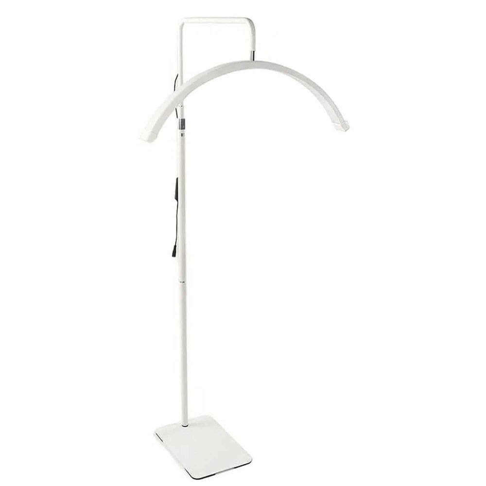 Luminaria Estetica Meia Lua 36W Arco Dentista Maquiagem Cilios Sobrancelha Salao Beleza
