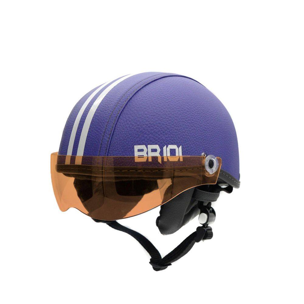 Capacete Bike/Scooter Coquinho Br 101 Roxo Vision Pp