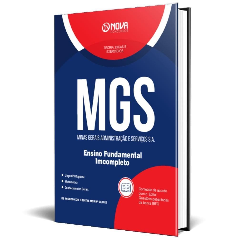 Apostila Mgs 2025 Nível Fundamental Incompleto
