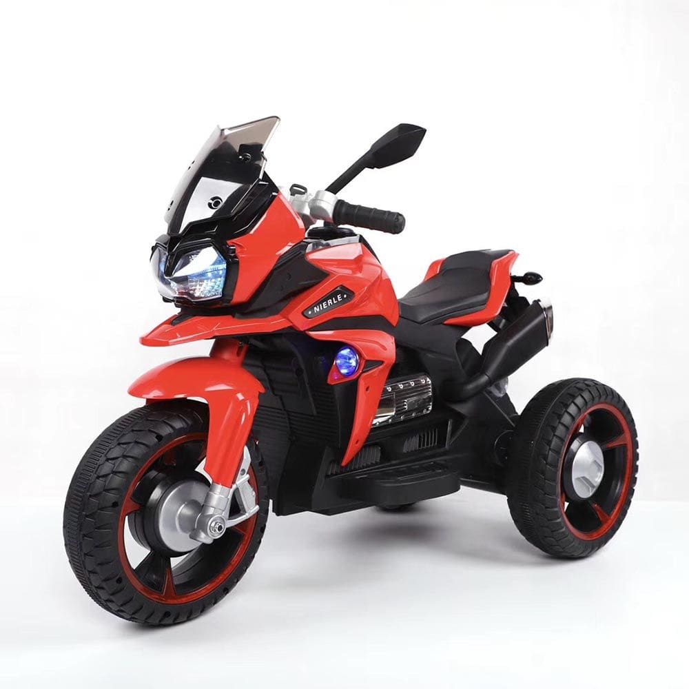 Motocicleta Elétrica Infantil Vermelha 3 Rodas 6V