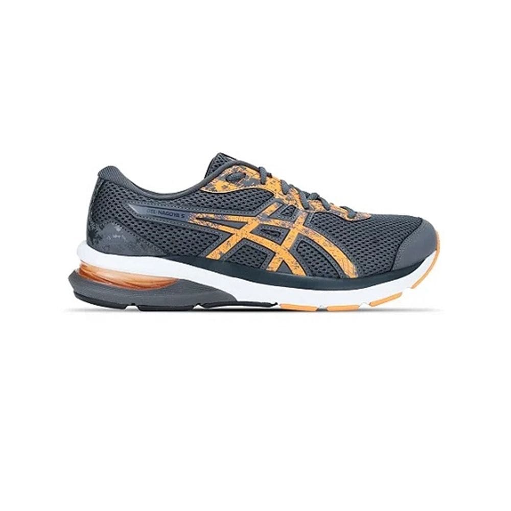 Tênis Asics Gel-nagoya 5 Masculino Cinza E Laranja