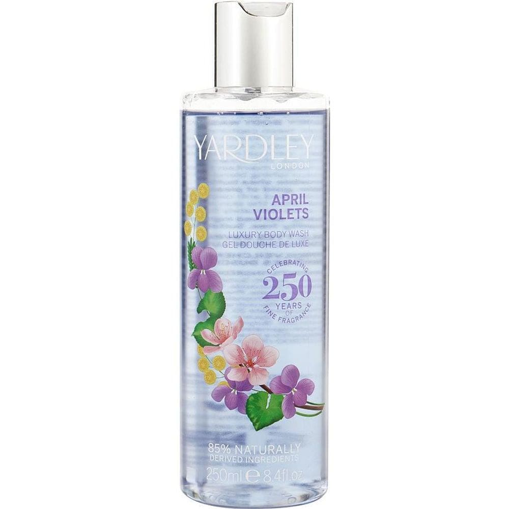 Sabonete Feminino Yardley April Violets Líquido 250 Ml
