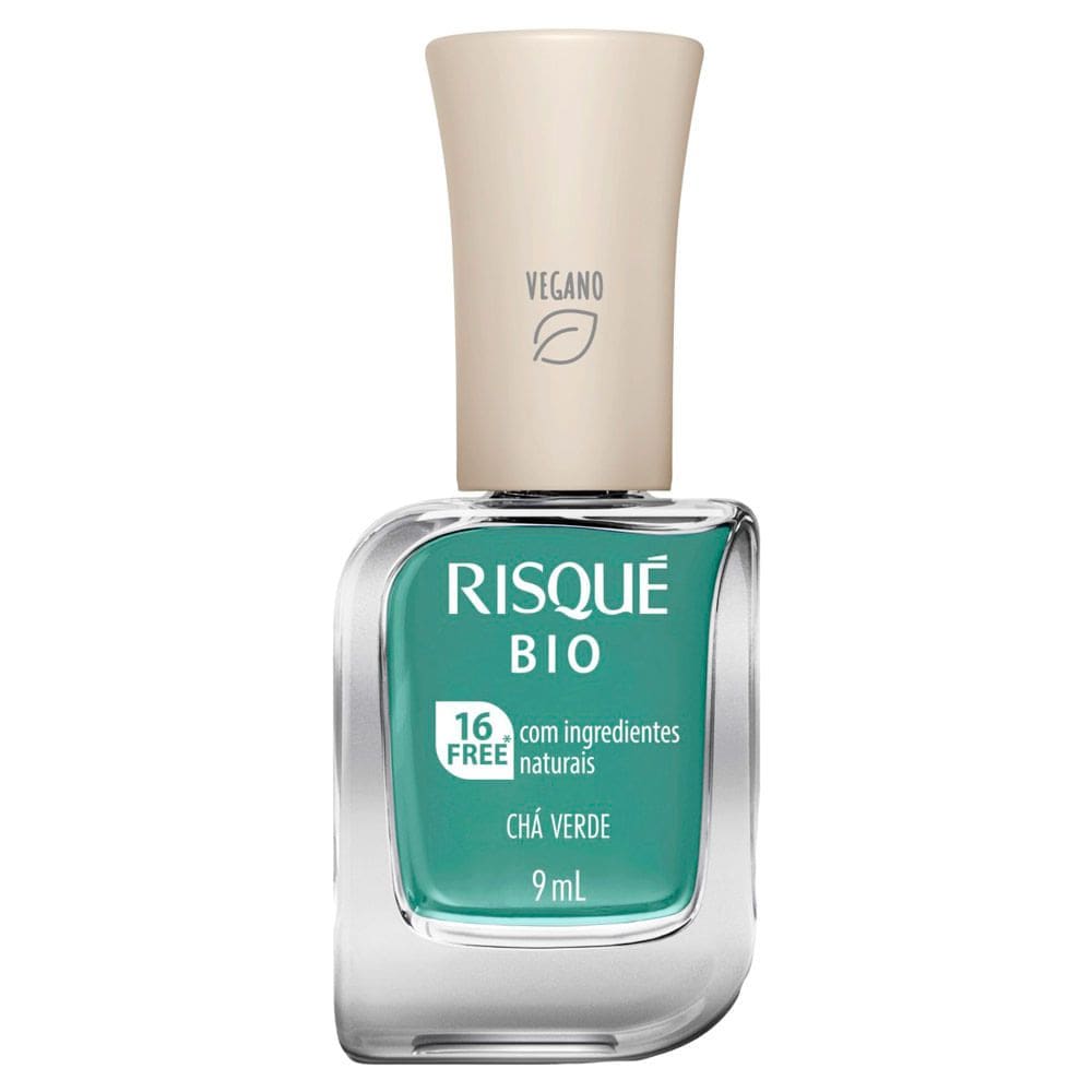 Esmalte Risqué Bio Cor Chá Verde 9ml