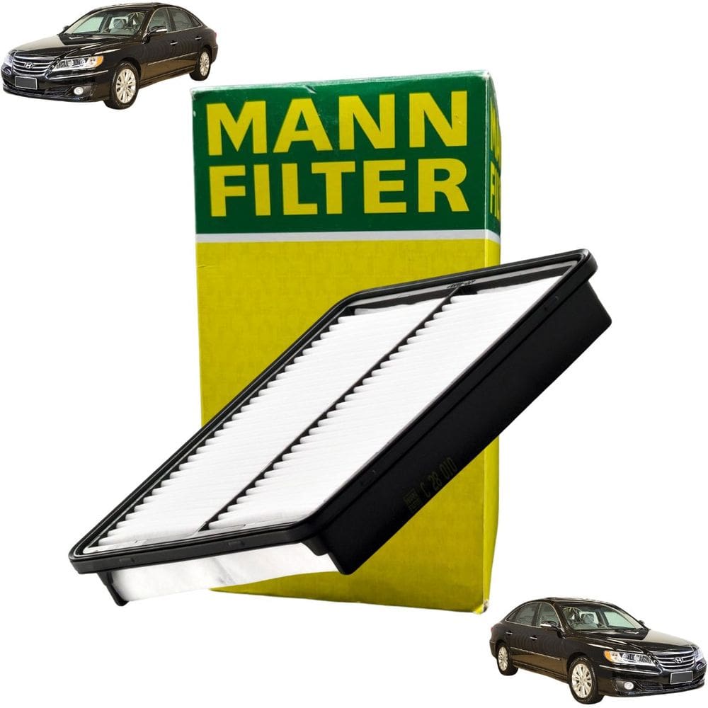 C 28 010 - Filtro De Ar - Azera 2011 A 2017 / Santa Fé 2010 A 2012 / Sonata 2011 A 2014 / Cerato 2009 A 2013 / Sorento 2009 A 2015 - Mann Filter