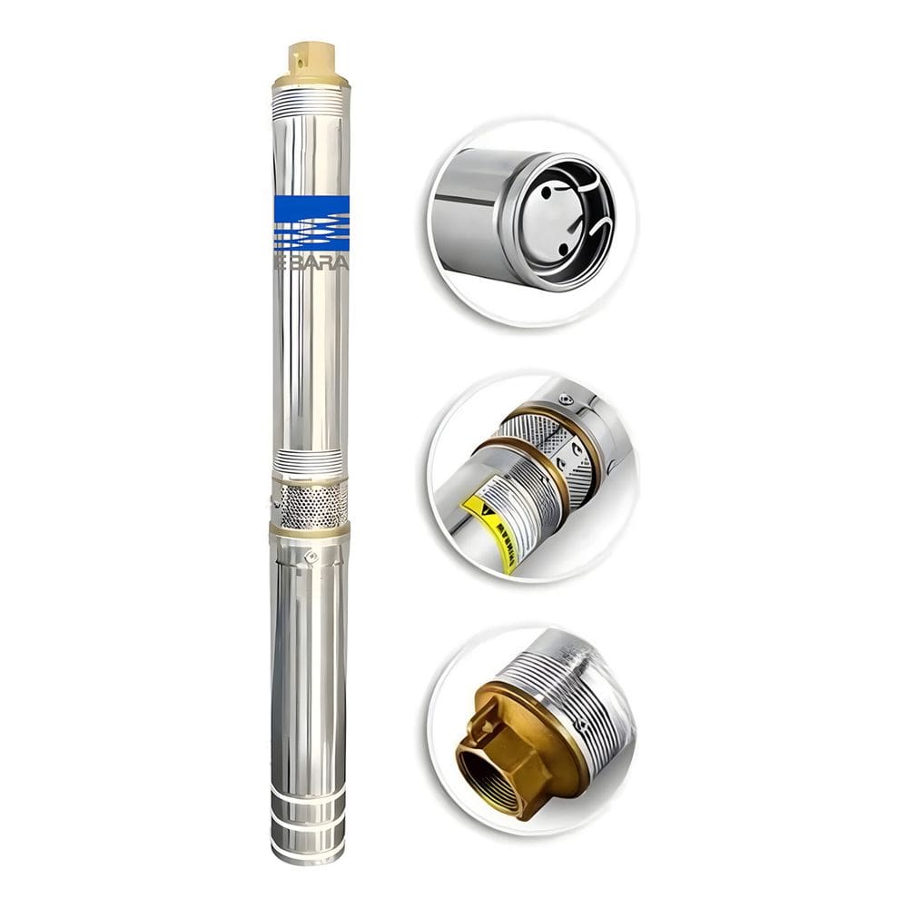 Motobomba Caneta Submersa Palito Poço Ebara 3bps2/14 3/4cv 2fios