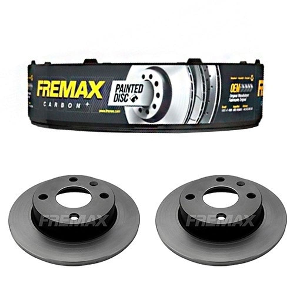 Par Disco De Freio Dianteiro Fiesta 1995 A 2014 - Fremax Bd1062