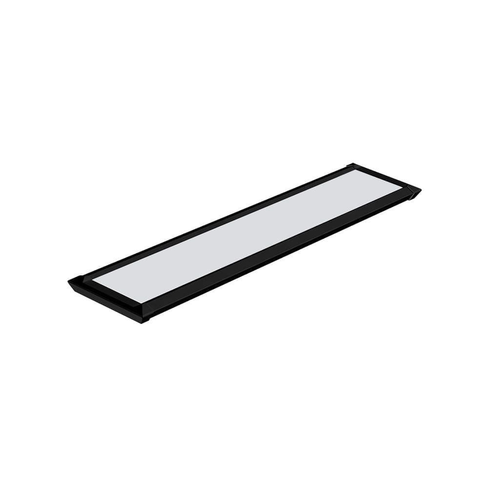 Luminária Led Taschibra TL Slim 10 de Sobrepor 20W Bivolt Preta 6500K Luz Branca