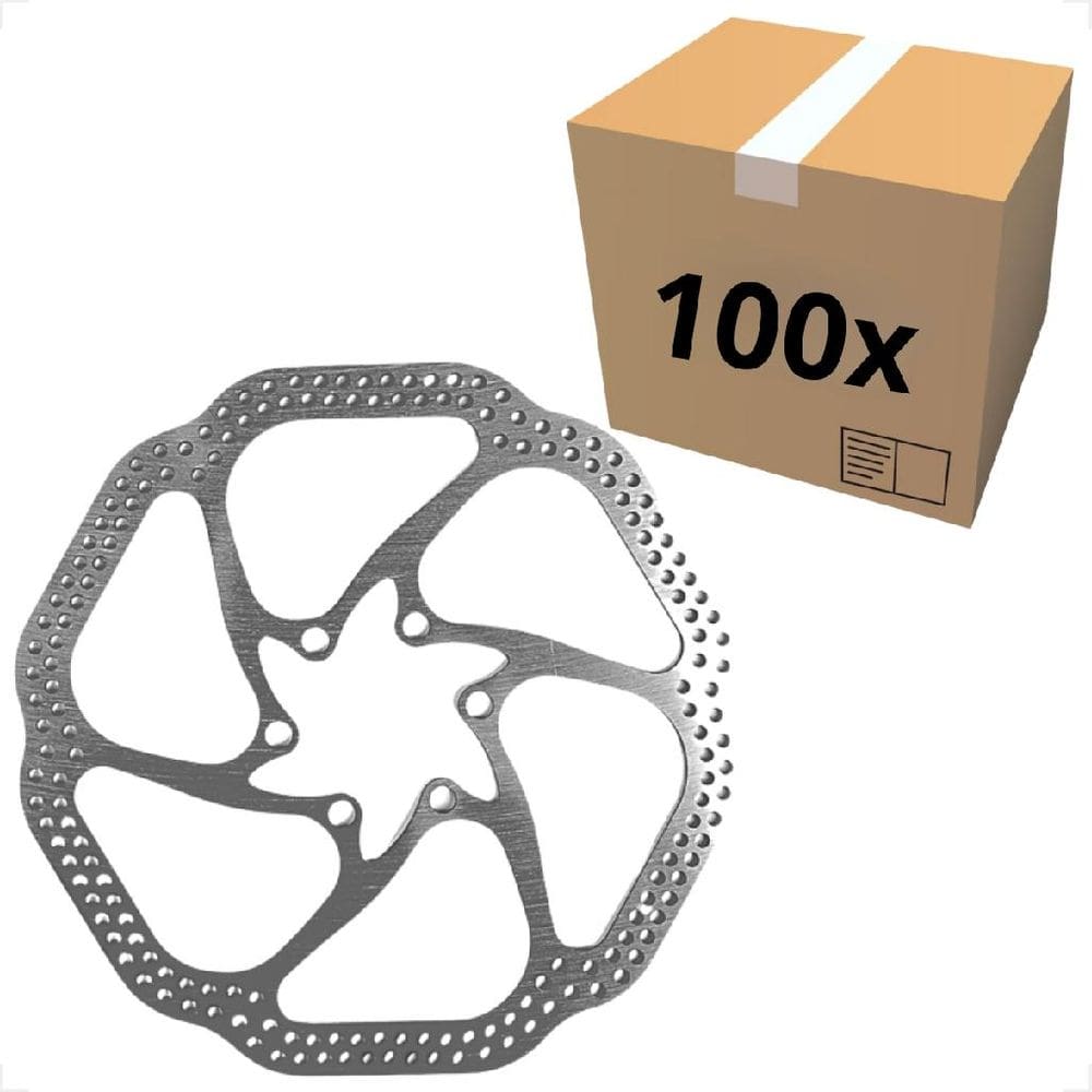 100 UNIDADES Disco Rotor De Freio A Disco Mecânico e Hidráulico 160mm Bike Parafusos