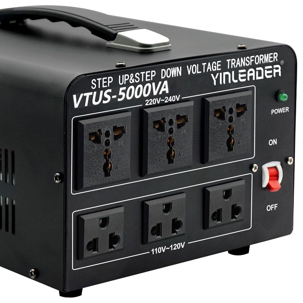 Transformador conversor de tensão Yinleader 5000W 110-120V a 220-240V