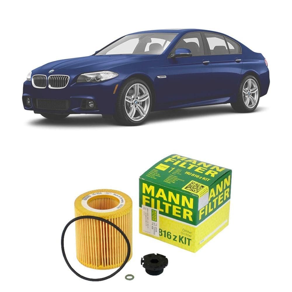 Filtro de Óleo Mann BMW 528i 2012-2016 Motor N20B20A
